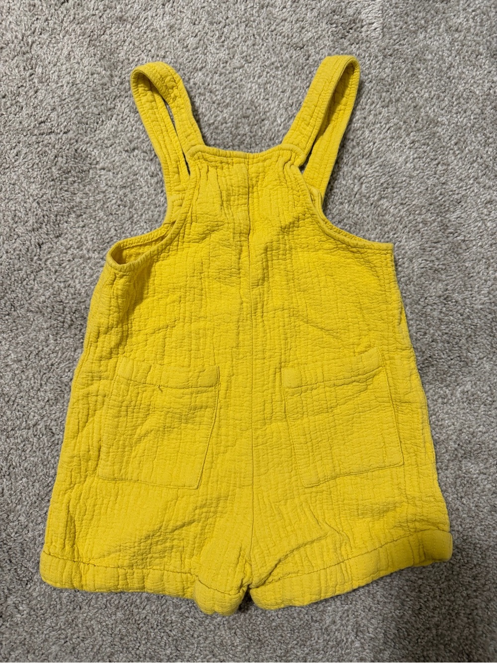 Zara Kids Romper Overalls Yellow